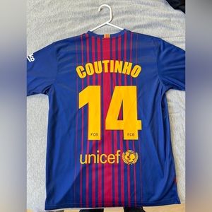 FC Barcelona fan jersey Phillipe Coutinho